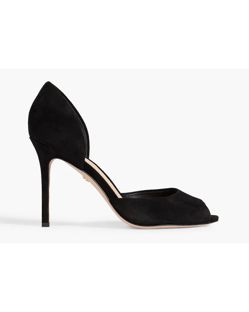 Veronica Beard Gadot Pumps aus Veloursleder Schwarz