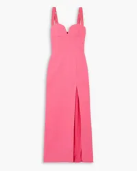 Rebecca Vallance Maxikleid aus Crêpe Pink