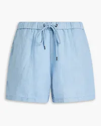 James Perse Leinenshorts Blau