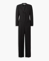 Stella McCartney Jumpsuit aus Webstoff mit Falten Schwarz