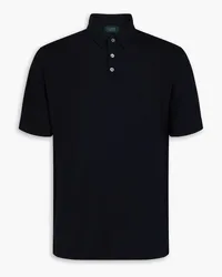 Slowear Poloshirt aus Baumwoll-Jersey Blau