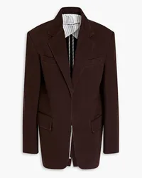 Alexander Wang Blazer aus Baumwoll-Twill Braun