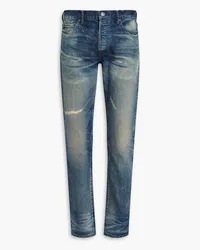 John Elliott + Co The Cast 2 Jeans aus Denim mit Sitzfalten Blau