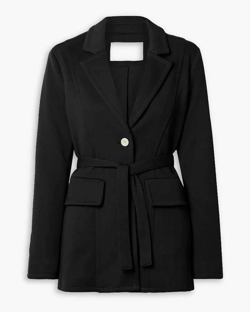 Proenza Schouler Margot Blazer aus Jersey Schwarz