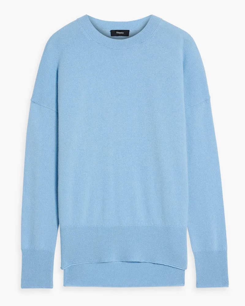 Theory Karenia Kaschmirpullover Blau