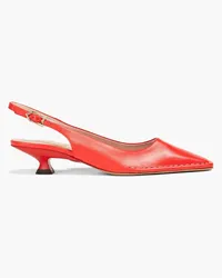 TOD'S Slingback-Pumps aus Leder Rot