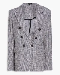 Rag & Bone Preston doppelreihiger Blazer aus Tweed Blau