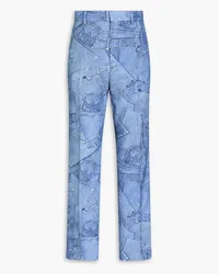 Acne Studios Hose aus Ripstop Blau