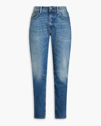 Acne Studios Halbhohe Jeans mit schmalem Bein Blau