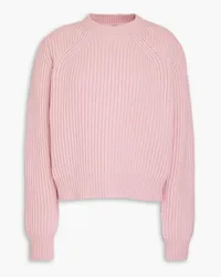 Another Tomorrow Pullover aus einer Kaschmir-Wollmischung Pink