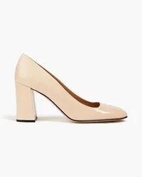 Sergio Rossi Pumps aus Lackleder Neutral