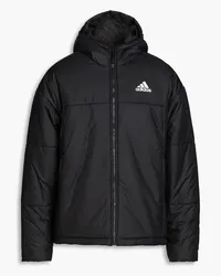 adidas Kapuzenjacke aus gestepptem Shell Schwarz