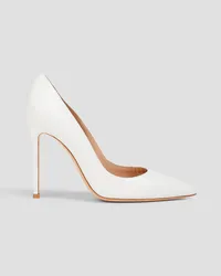 Gianvito Rossi Gianvito 105 Pumps aus Leder Weiß