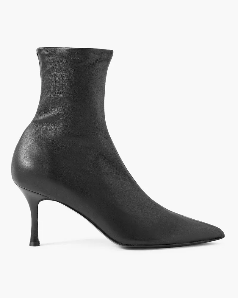 Rag & Bone Brea Ankle Boots aus Leder Schwarz