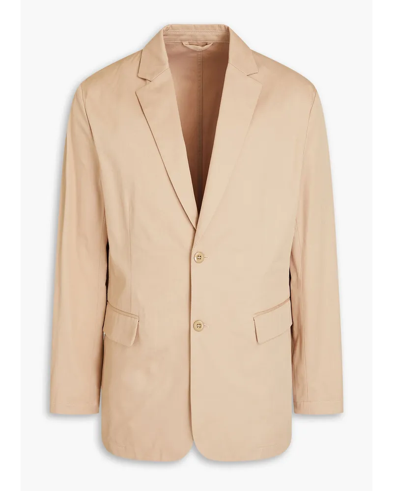 Acne Studios Blazer aus Baumwoll-Twill Neutral