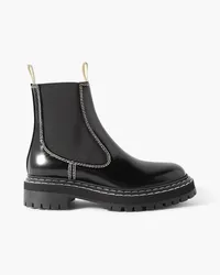 Proenza Schouler Chelsea-Boots aus Leder Schwarz