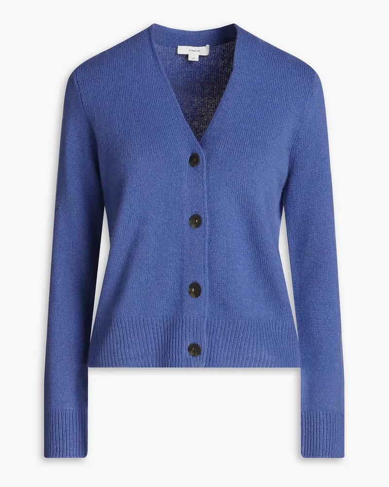 Vince Cardigan aus Kaschmir Blau