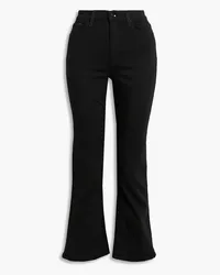 Rag & Bone Nina hoch sitzende Kick-flare-Jeans Schwarz