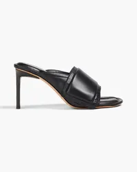 Jacquemus Sandalen aus Leder Schwarz