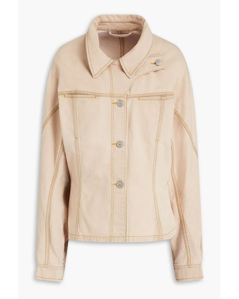 Holzweiler Jeansjacke mit Schößchen Neutral