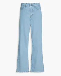 Rag & Bone Tief sitzende Jeans mit weitem Bein Blau