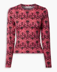 Ulla Johnson Sayulita bedruckter Rashguard Pink