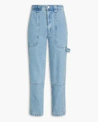 Alex Mill Phoebe hoch sitzende Karottenjeans Blau