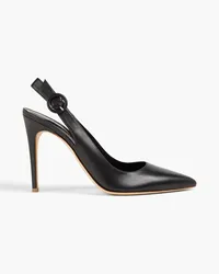 Rupert Sanderson Slingback-Pumps aus Leder Schwarz