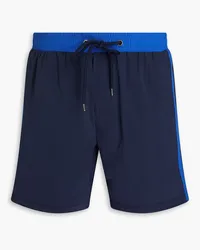 James Perse mittellange Badeshorts Blau