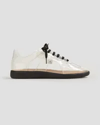 Maison Margiela Sneakers aus perforiertem PU Weiß