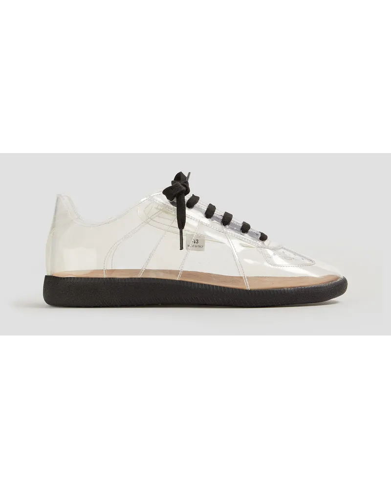 Maison Margiela Sneakers aus perforiertem PU Weiß