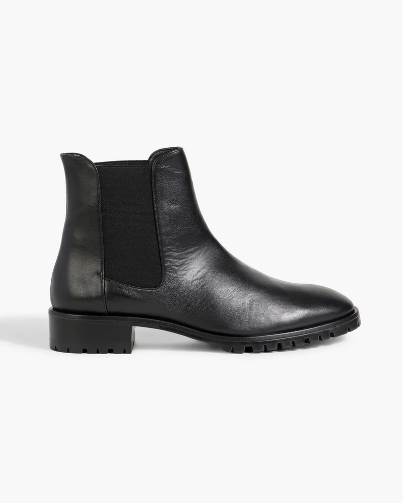 Stuart Weitzman Chelsea-Boots aus Leder Schwarz