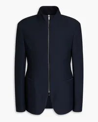 Giorgio Armani Jacke aus Stretch-Mesh Blau