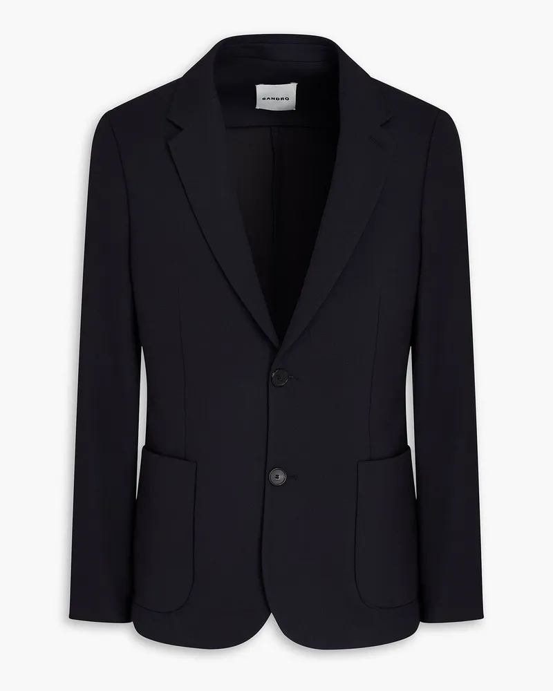 Sandro Blazer aus Jersey Blau