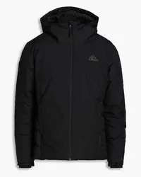 adidas Daunenjacke aus Shell mit Kapuze Schwarz