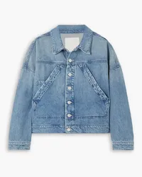 Mother The Triangle Drifter Jeansjacke Blau