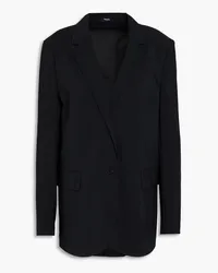 Theory Blazer aus Crêpe Schwarz