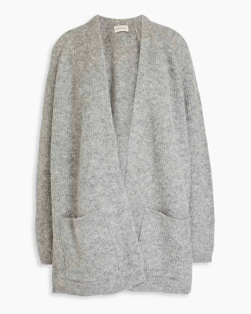 By Malene Birger Cardigan aus meliertem Strick Grau