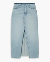 Rag & Bone Clara Midi-Jeansrock Blau