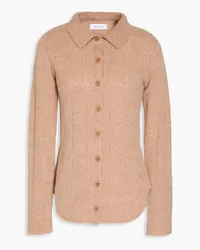 NAADAM Cardigan aus Pointelle-Strick aus Kaschmir Neutral