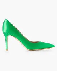 Gianvito Rossi Gianvito 85 Pumps aus Satin Grün