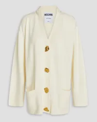 Moschino Cardigan aus Wolle Weiß