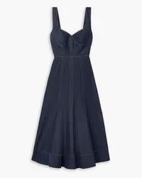 Jason Wu Midi-Jeanskleid Blau