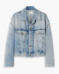 Haikure Spencer Oversized-Jeansjacke Blau