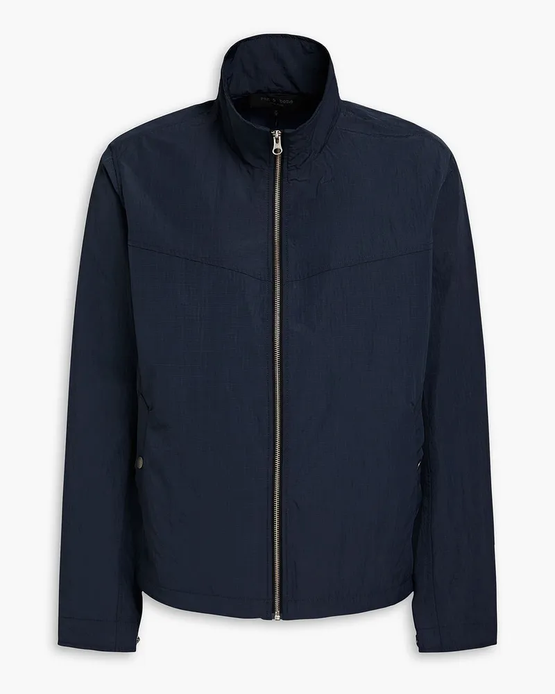 Rag & Bone Grant Jacke aus Ripstop Blau