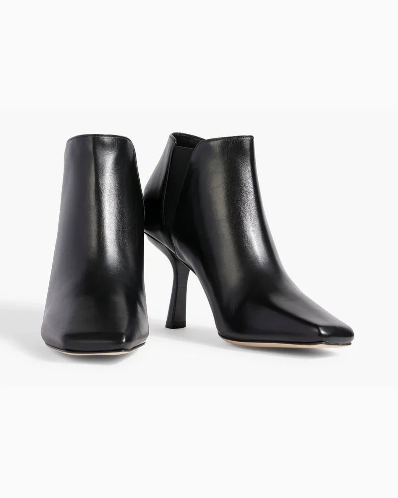 Jimmy Choo Marcelin 85 Ankle Boots aus Leder - Schwarz - bei