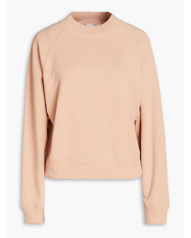 Vince Sweatshirt aus Baumwollfrottee Pink