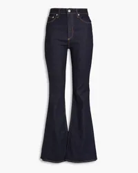 Rag & Bone Casey hoch sitzende Schlagjeans Blau