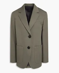 Theory Blazer aus Twill Grün