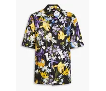 Felipe Hemd aus Leinen mit floralem Print